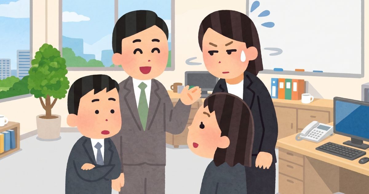 会話に敏感ない人