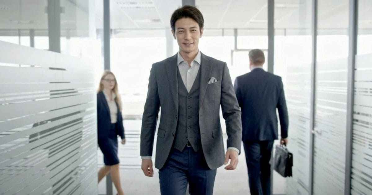 自信を持っている人