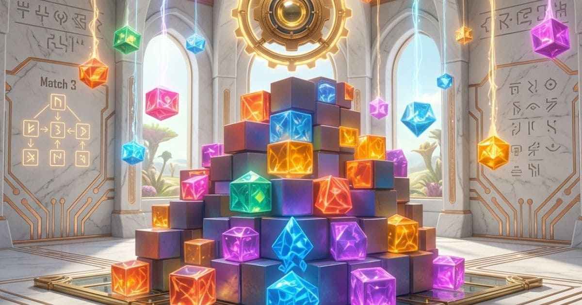 オリジナル落ちものパズルゲーム